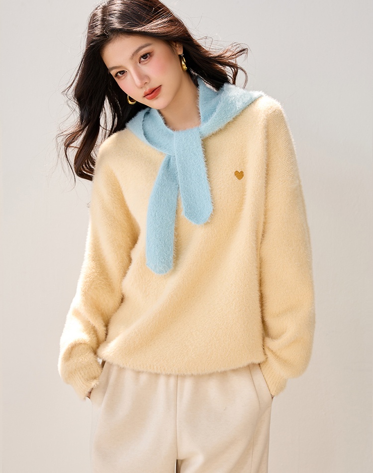 Inside the ride sweater knitted tops for women