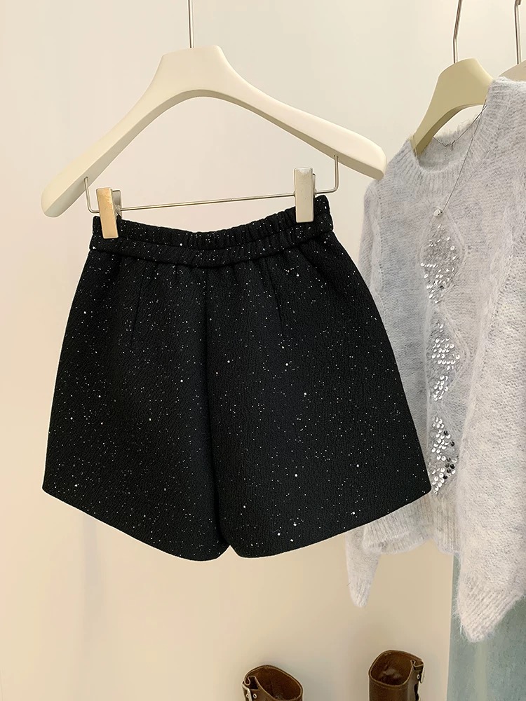 Winter shorts Korean style boots pants for women