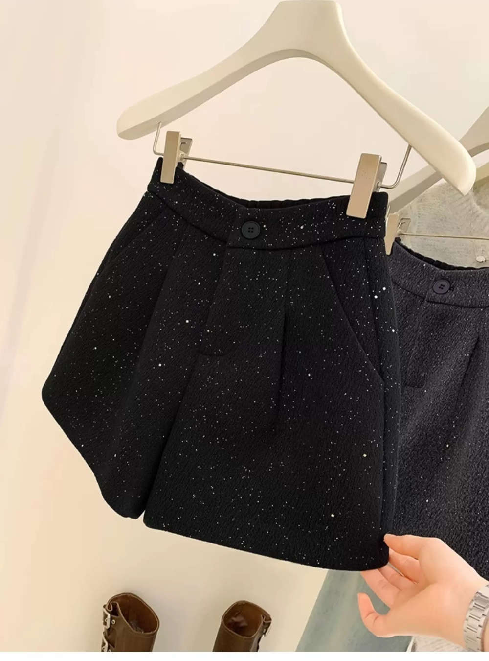 Winter shorts Korean style boots pants for women