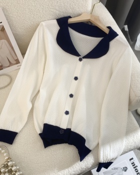 Autumn and winter tops France style sweater for women