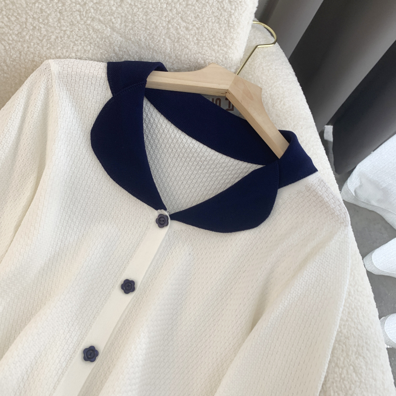 Autumn and winter tops France style sweater for women