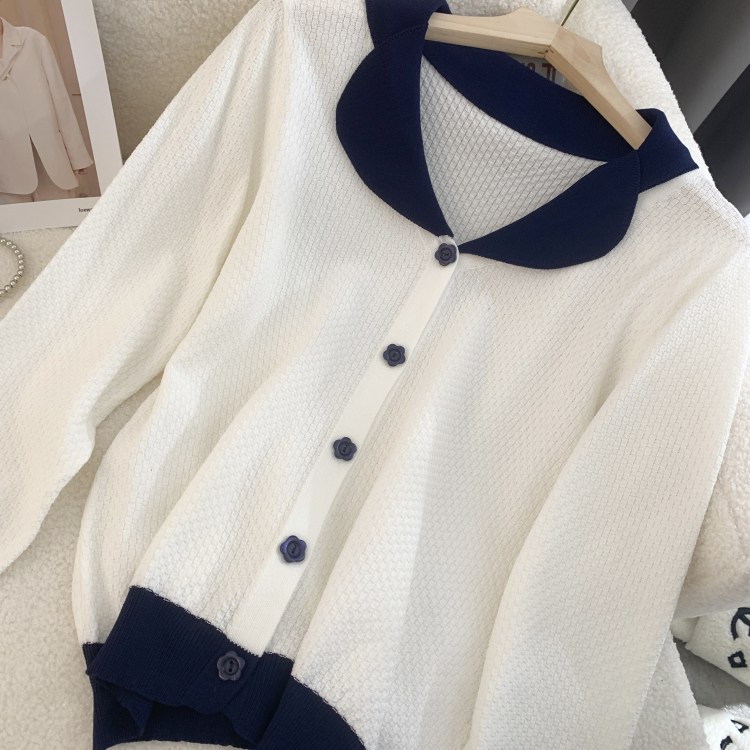 Autumn and winter tops France style sweater for women