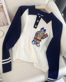 Cubs naughty tops autumn and winter sweater for women