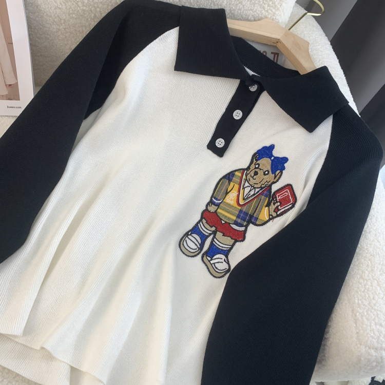 Cubs naughty tops autumn and winter sweater for women