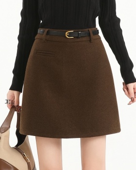 Thick skirt autumn and winter short skirt for women