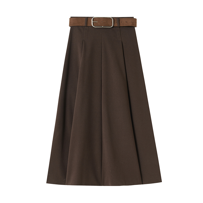 Autumn and winter long long skirt slim skirt for women