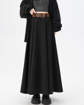 Slim long skirt big skirt business suit for women