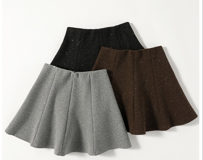 High waist short skirt A-line skirt for women