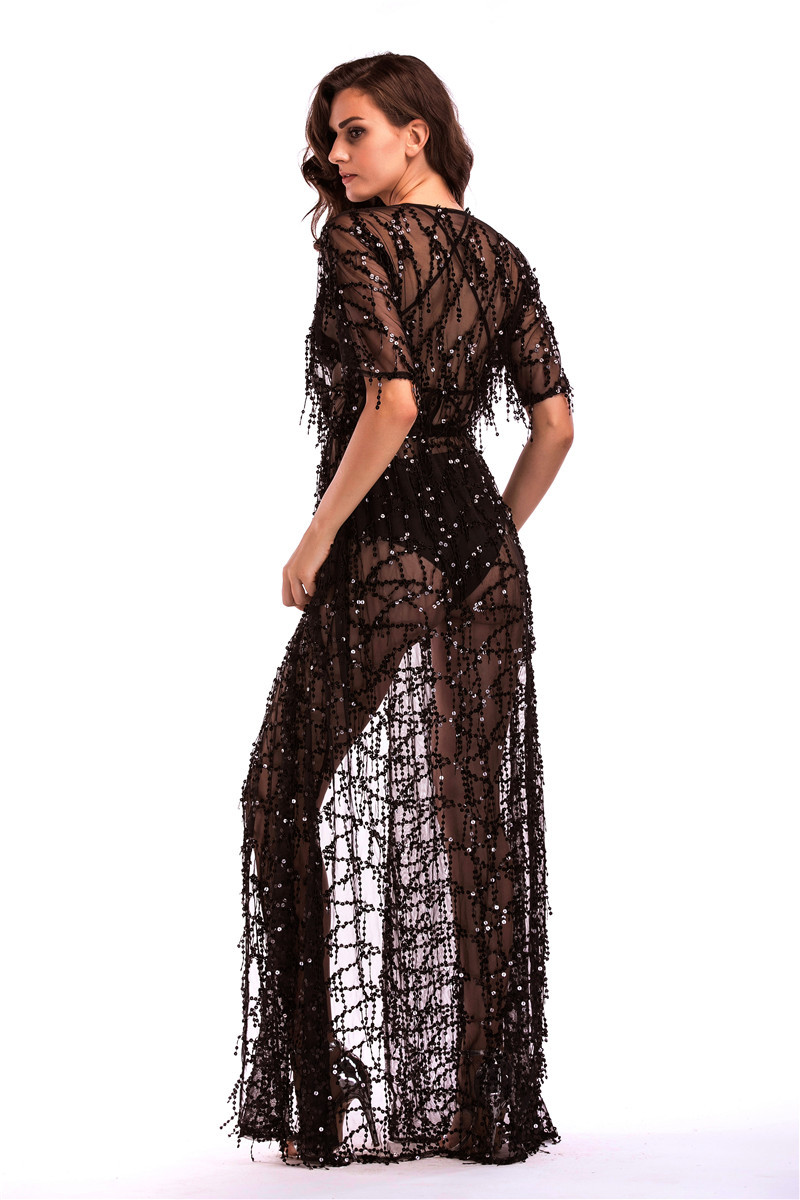 European style dress long dress for women