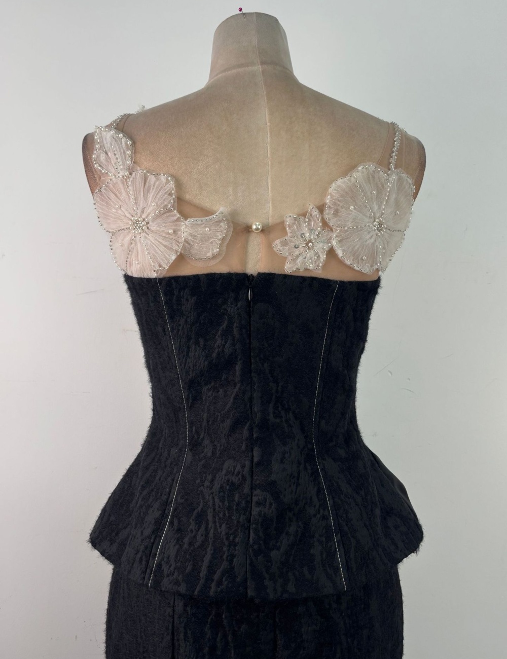 Mermaid long skirt sling tops 2pcs set