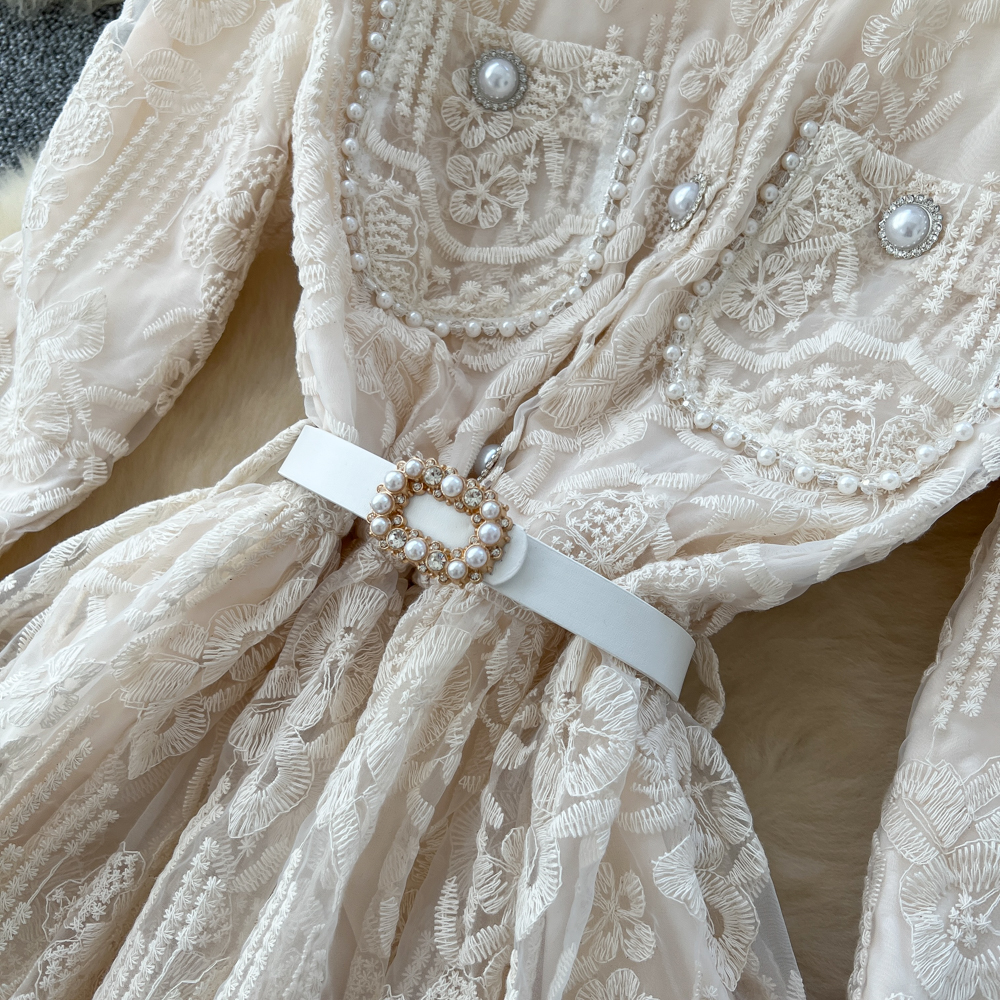 Chanelstyle long dress temperament dress for women