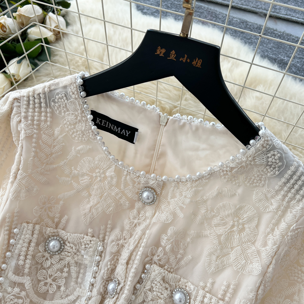 Chanelstyle long dress temperament dress for women