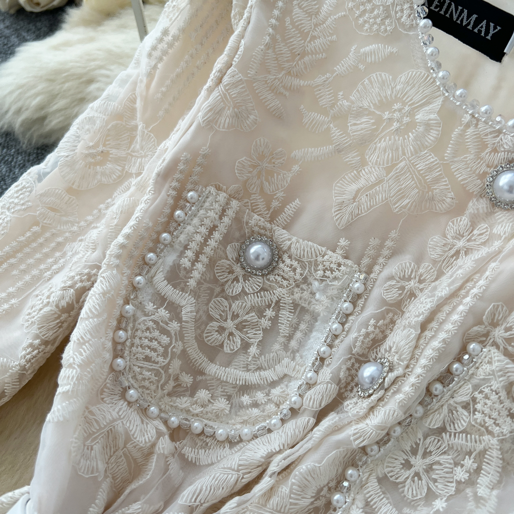 Chanelstyle long dress temperament dress for women