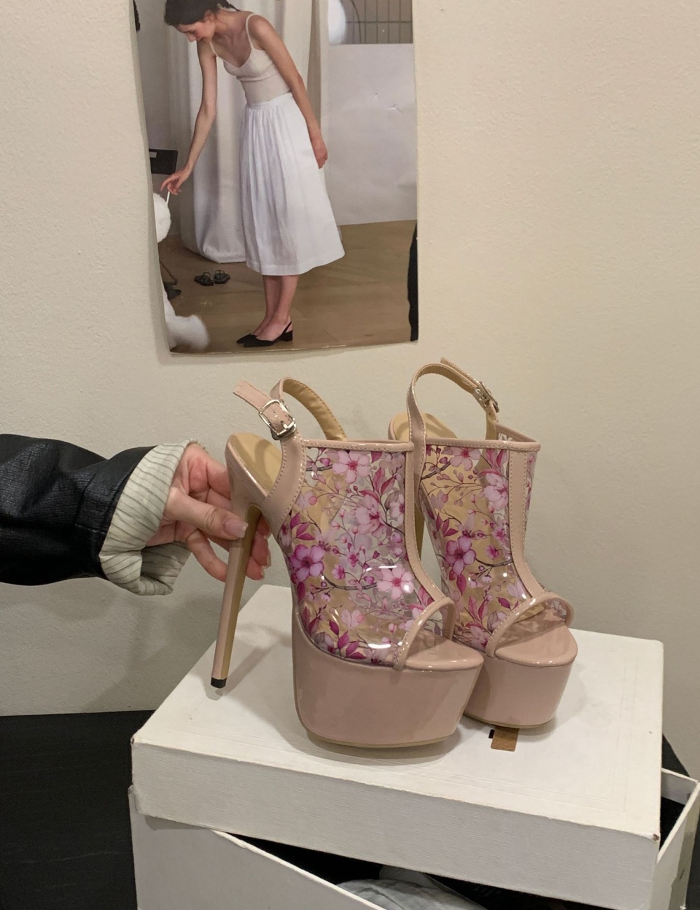 Fish mouth lazy shoes sandals for women