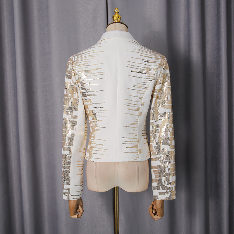 Package hip luxurious long skirt geometry tops 2pcs set