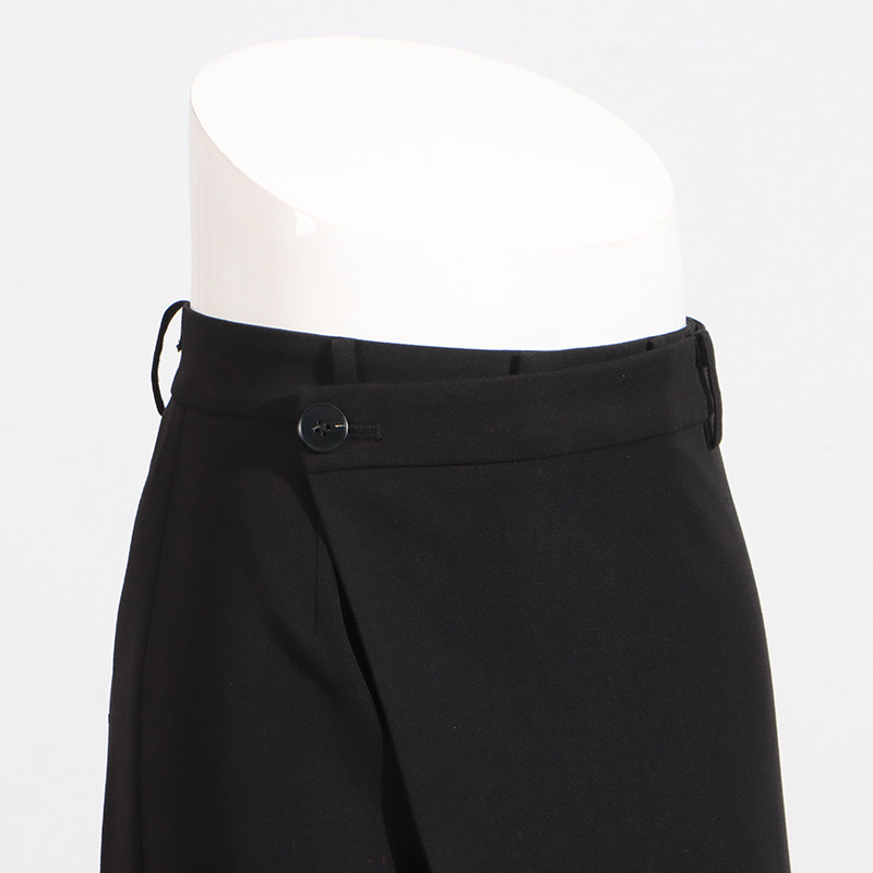 Winter tops minimalist casual pants 2pcs set for women