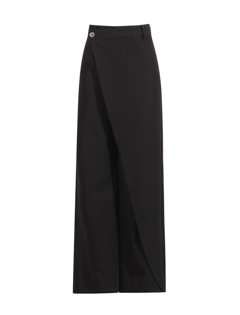 Winter tops minimalist casual pants 2pcs set for women