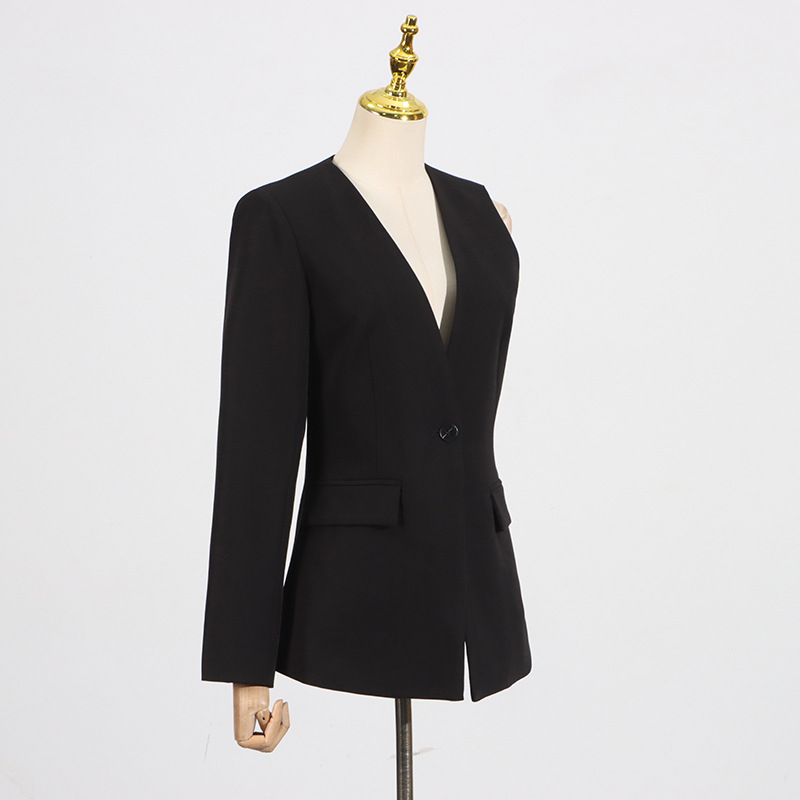 Winter tops minimalist casual pants 2pcs set for women