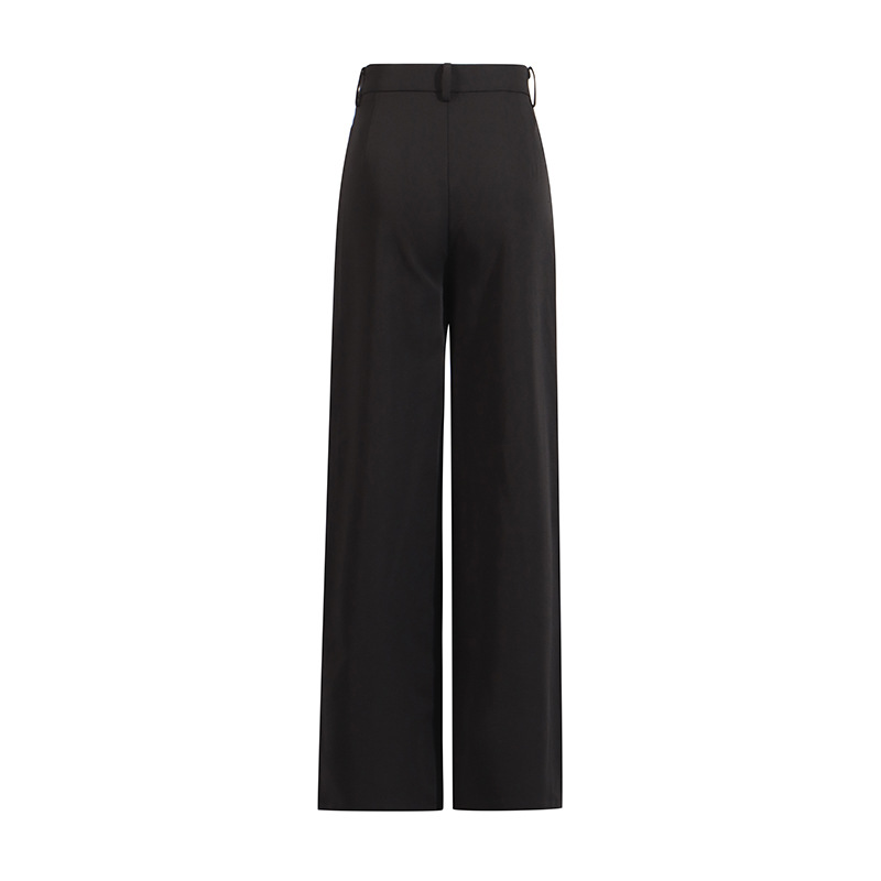 Winter tops minimalist casual pants 2pcs set for women