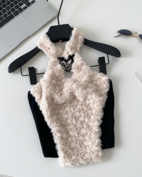 Slim autumn and winter tops spicegirl vest for women