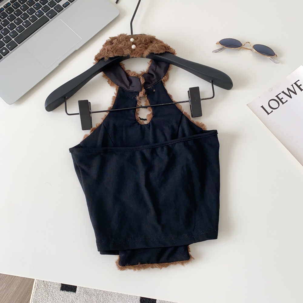 Slim autumn and winter tops spicegirl vest for women