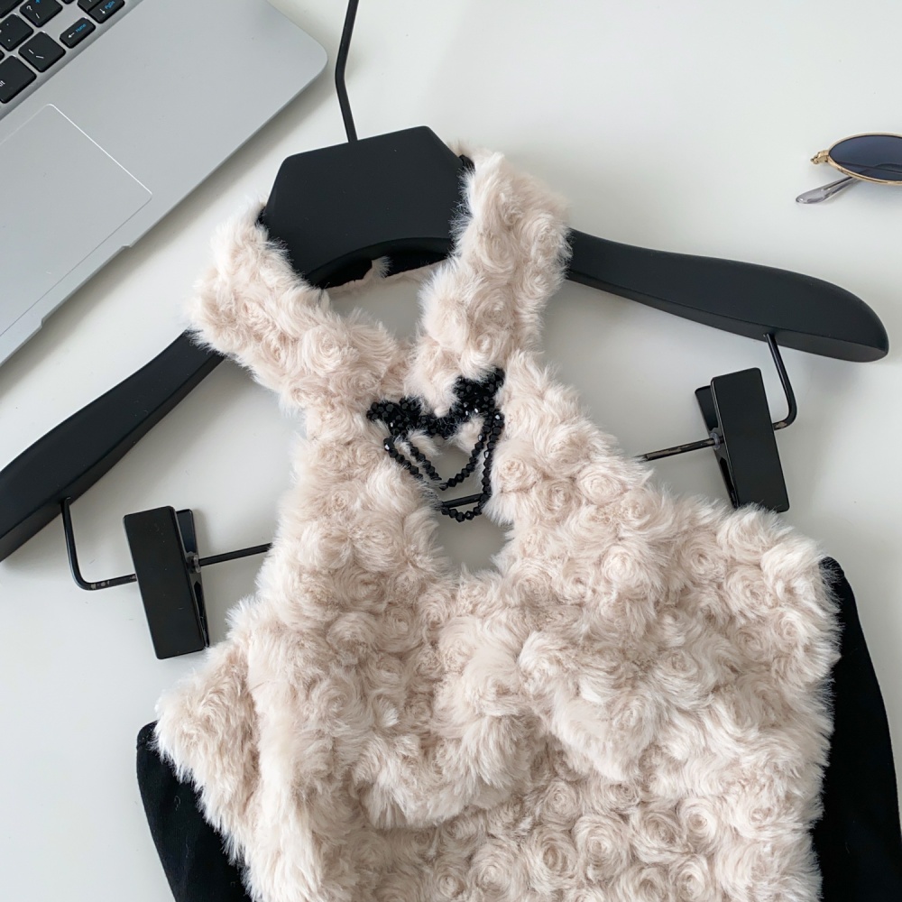 Slim autumn and winter tops spicegirl vest for women