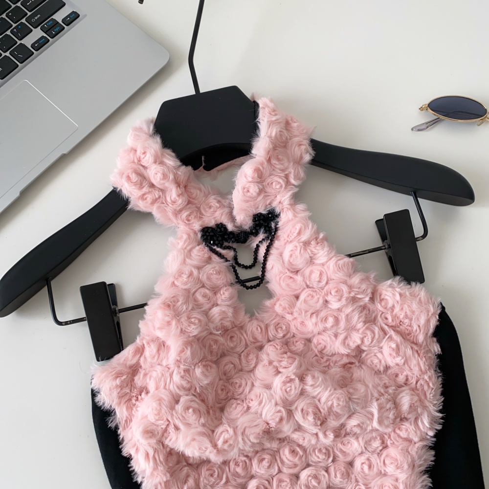 Slim autumn and winter tops spicegirl vest for women