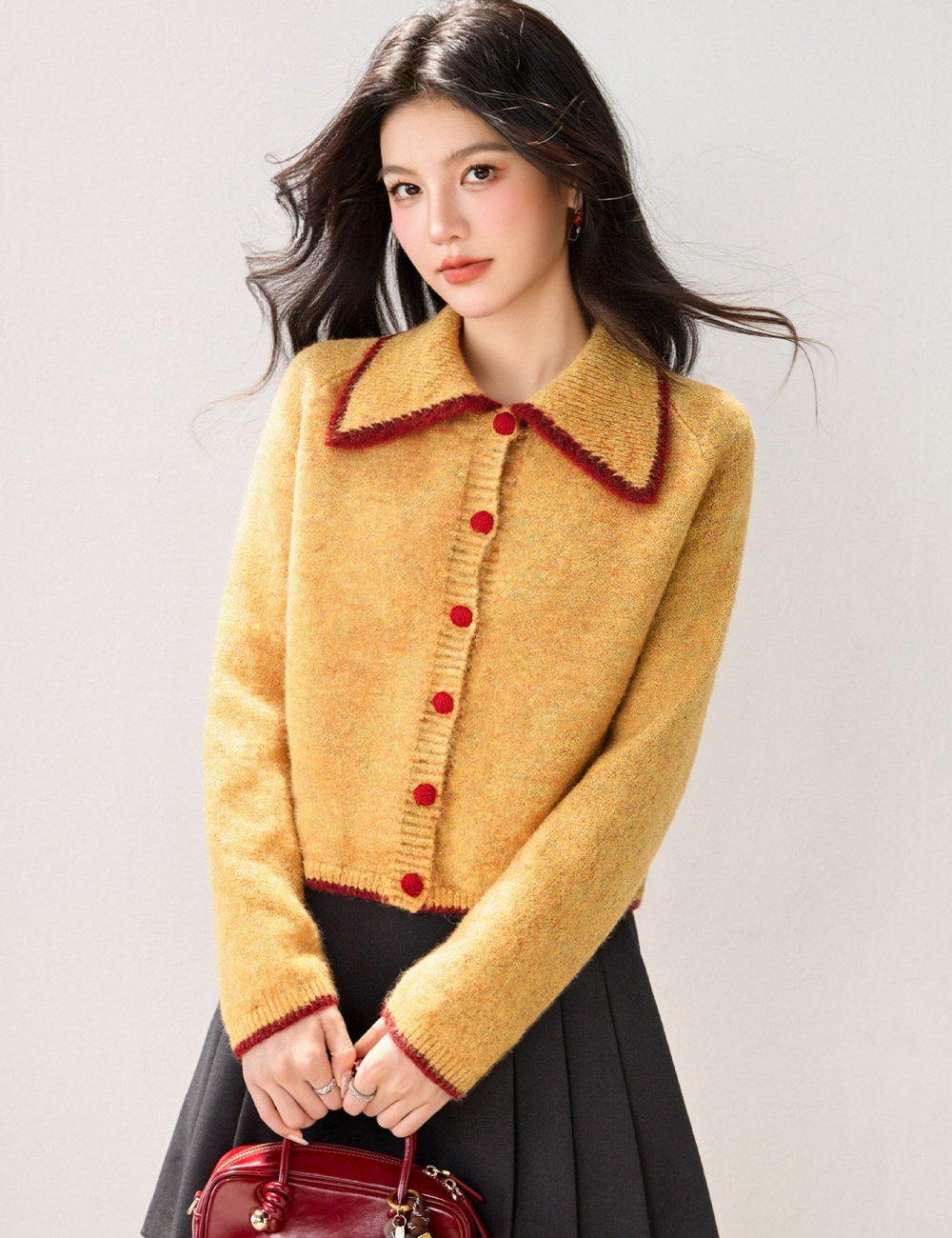 Loose cardigan Western style tops for women