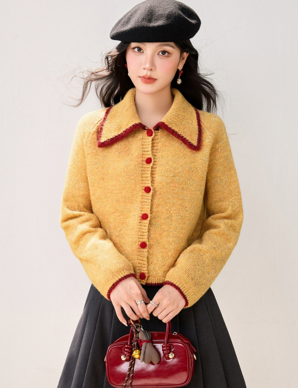 Loose cardigan Western style tops for women