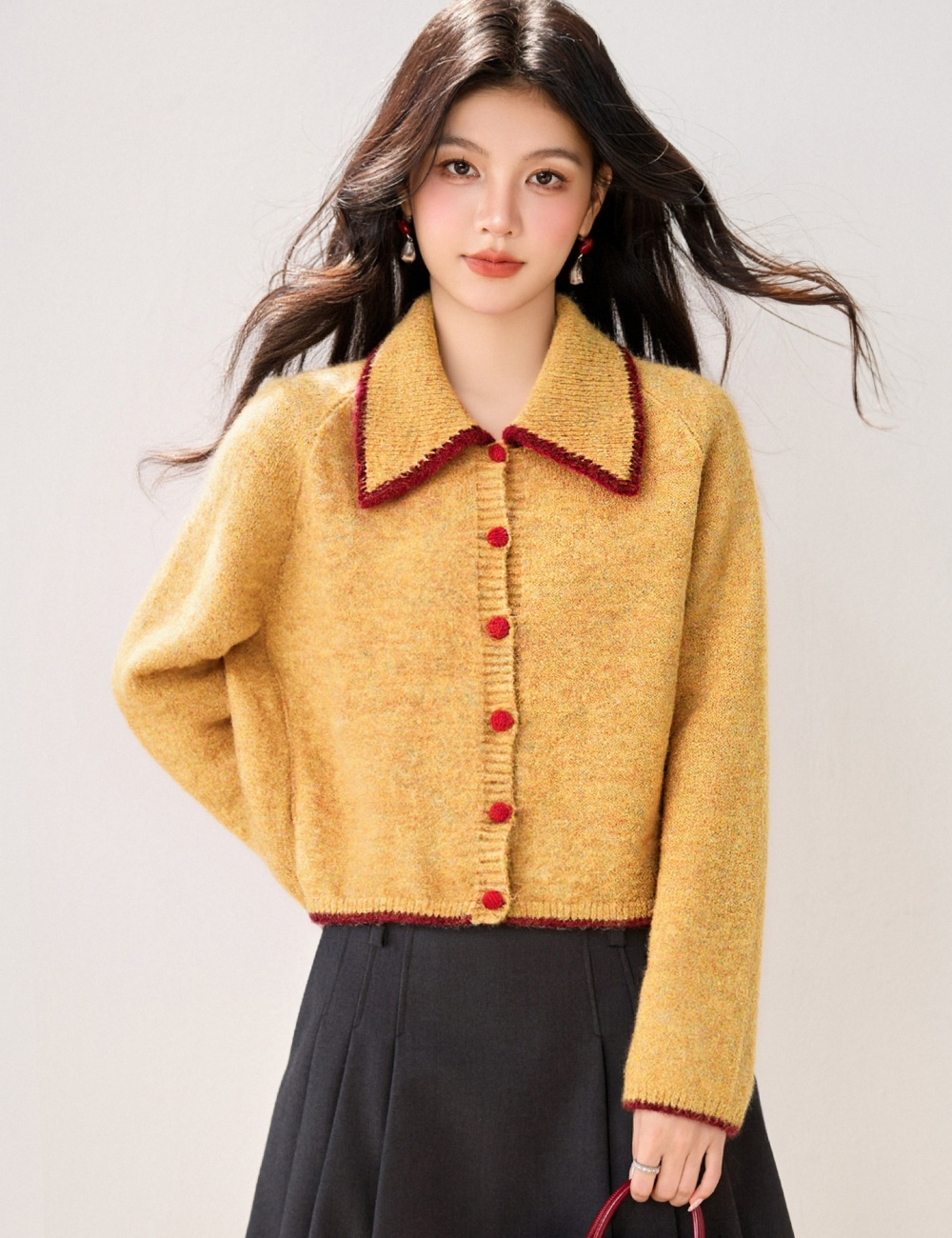Loose cardigan Western style tops for women