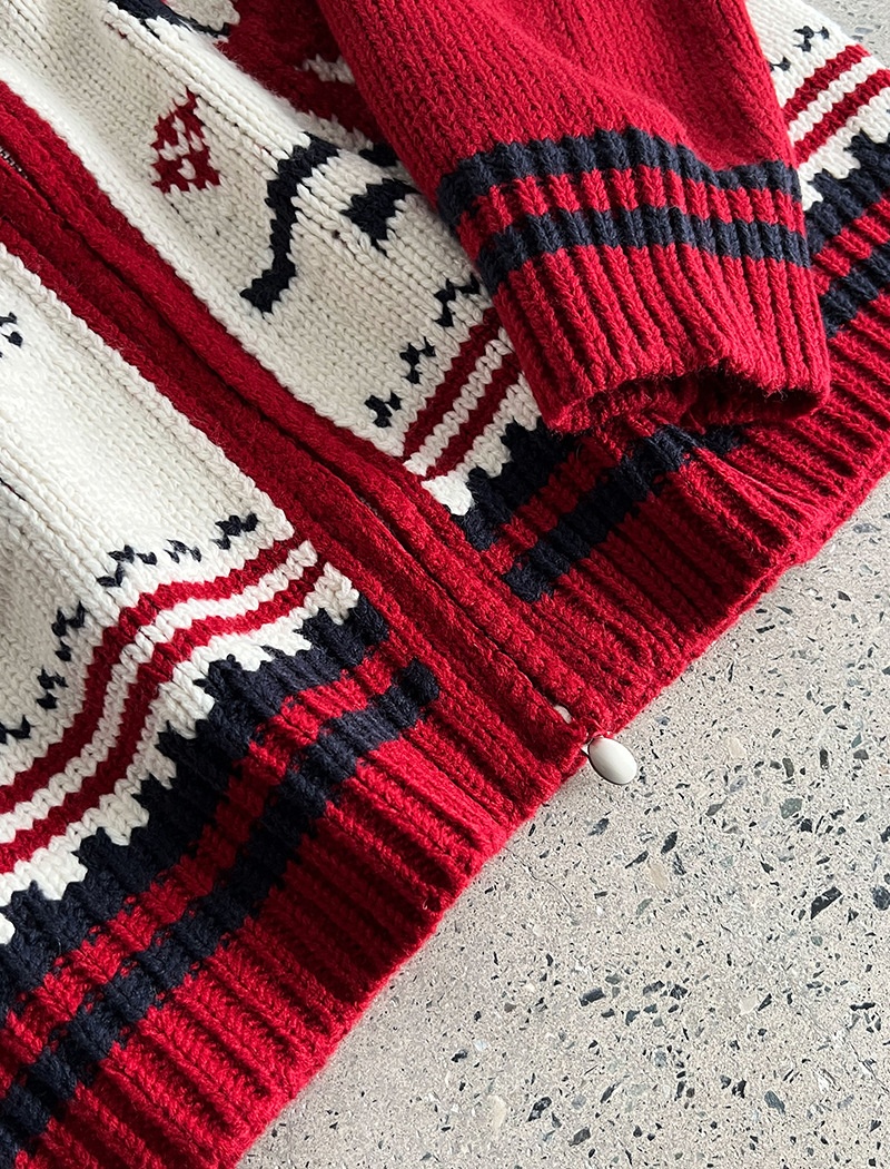 Knitted cardigan lazy sweater for women