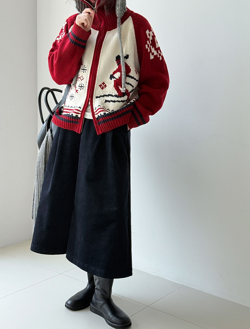 Knitted cardigan lazy sweater for women