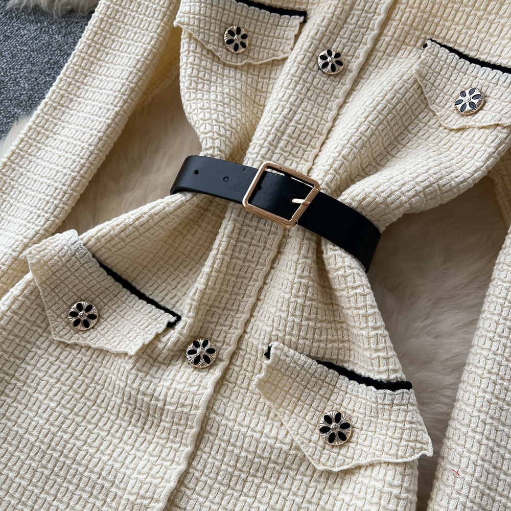 Autumn and winter dress sweater dress for women