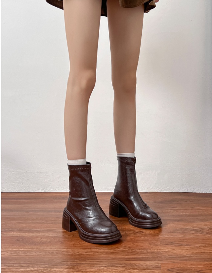 Heighten short boots temperament boots for women