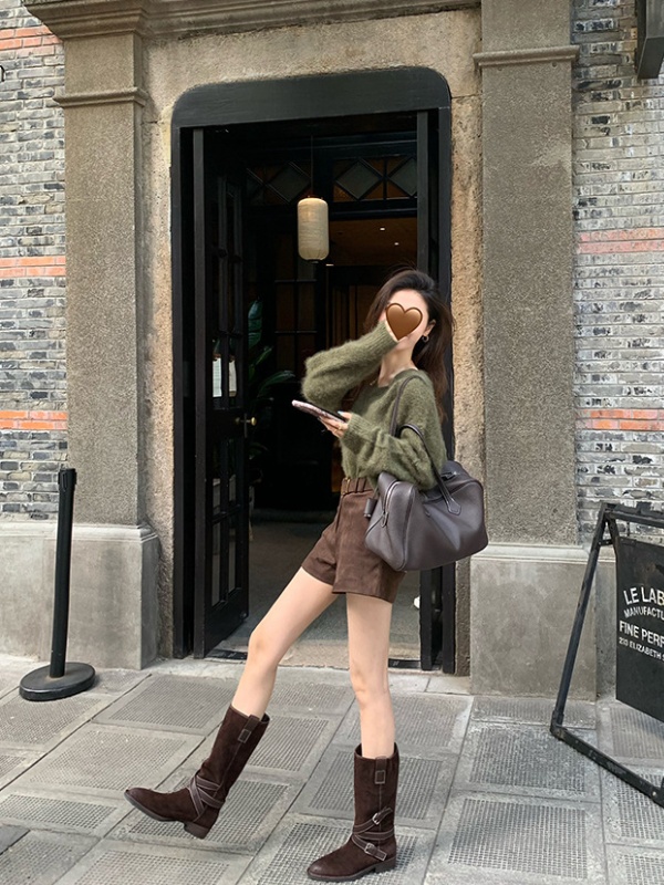 Not exceed knee thigh boots winter boots for women