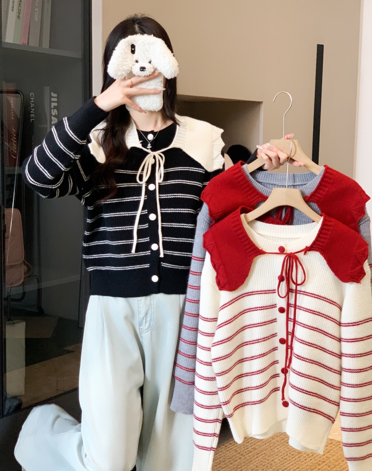 Autumn and winter shawl mixed colors tops for women