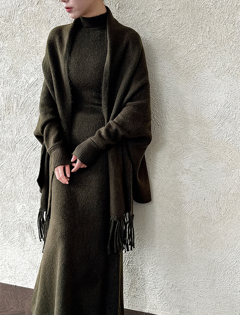 Tassels vest coat 2pcs set for women