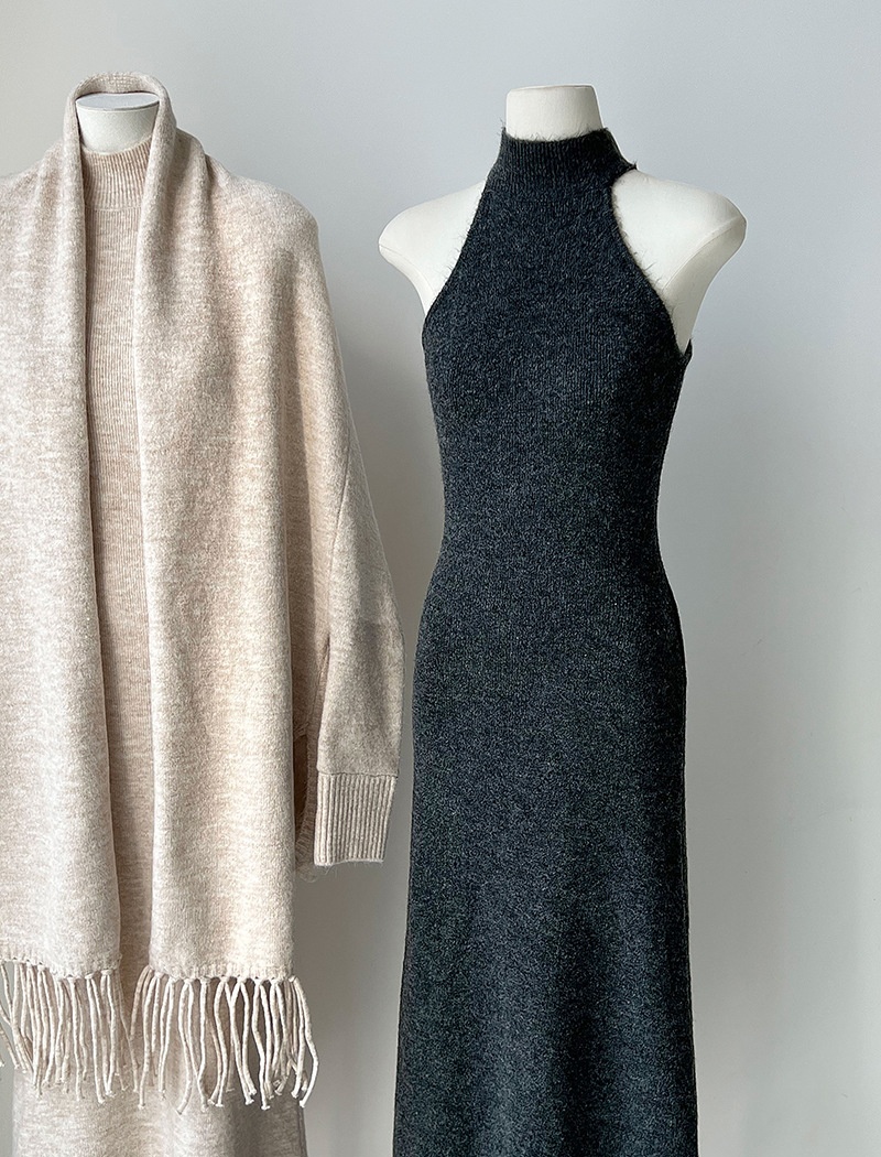 Tassels vest coat 2pcs set for women