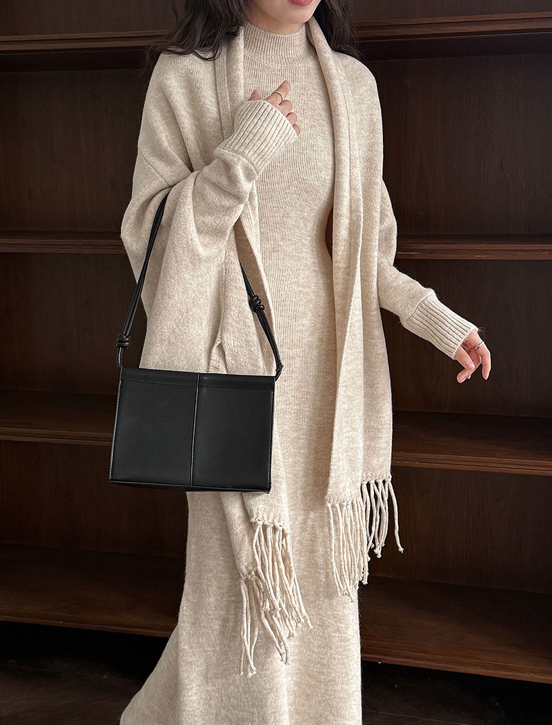 Tassels vest coat 2pcs set for women