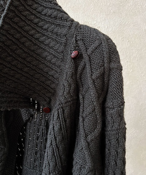 Wool autumn lazy stereoscopic niche twist sweater