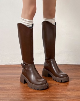 Heighten boots all-match thigh boots for women