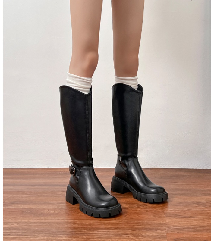 Heighten boots all-match thigh boots for women