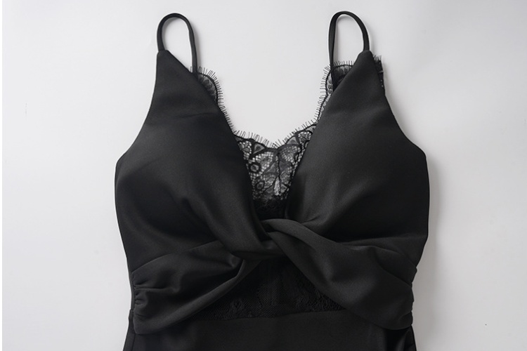 Fashion sling ladies dress tight night show low-cut T-back