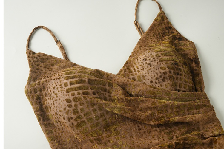 Temperament lace long dress perspective evening dress