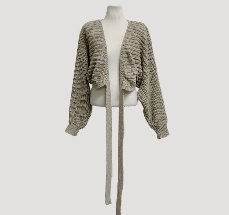 Temperament tender sweater high waist tops for women