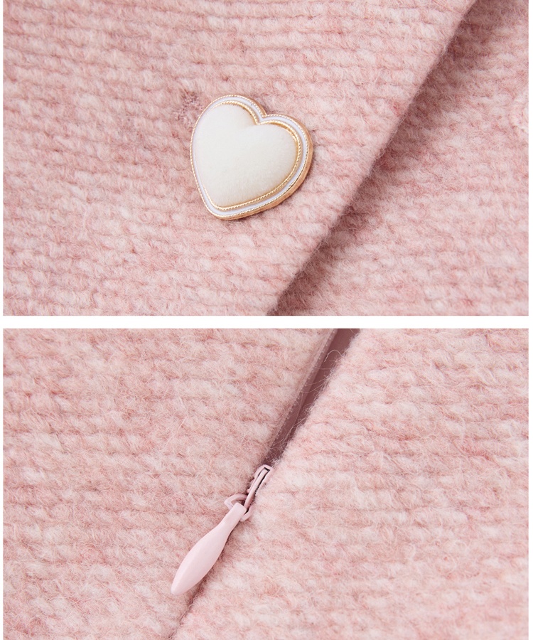 All-match winter jacket duck down long skirt 2pcs set