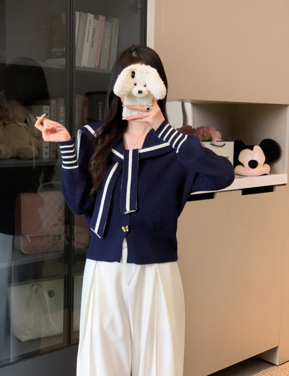 Korean style sweater autumn and winter shawl for women