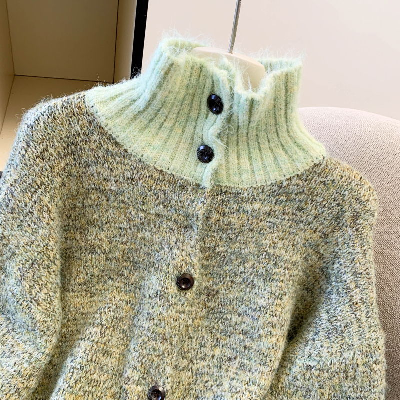 Western style cardigan fashion sweater