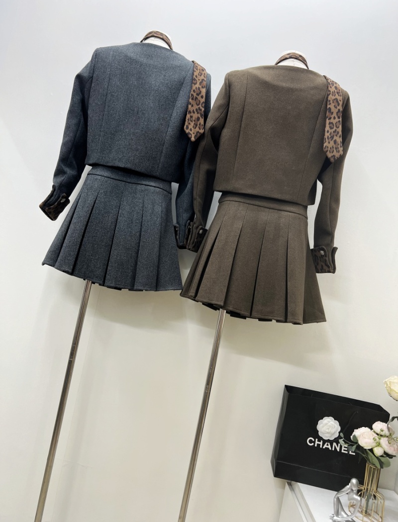 Light luxury business suit short skirt 3pcs set