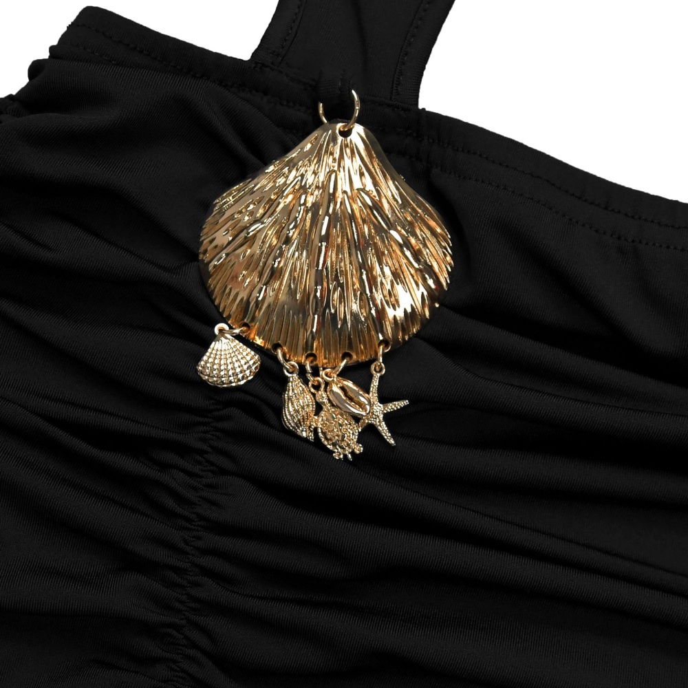 Sleeveless sexy fashion navel European style dress for women